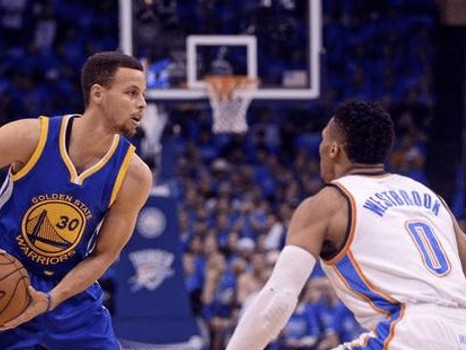 勇士124-112雷霆：青年军攻陷大通中心