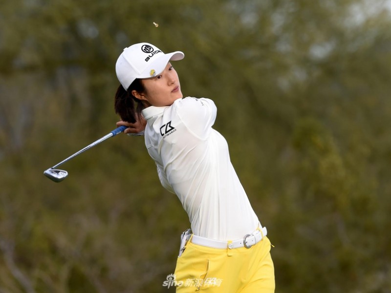 巾帼挥杆展英姿 刘钰领先LPGA奠基人杯第三轮