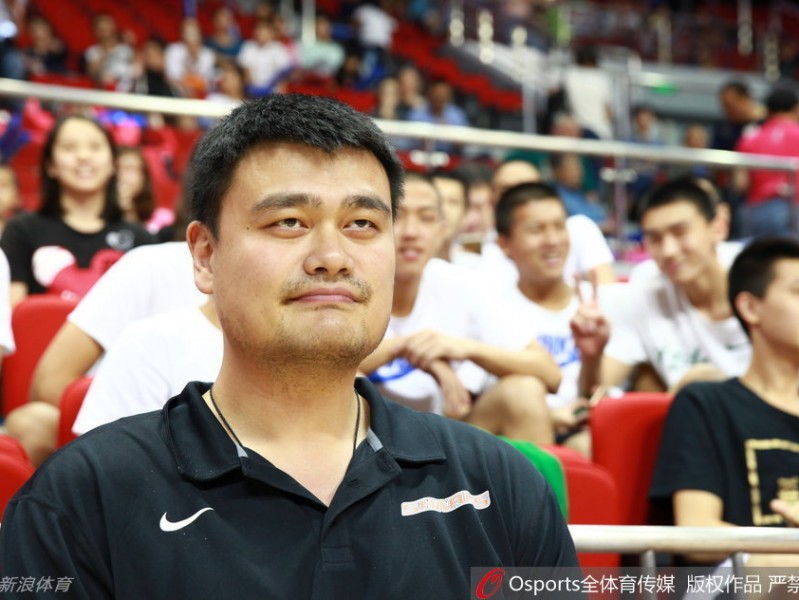 2016海峡杯上海站姚明督战，大鲨鱼主场大胜裕隆