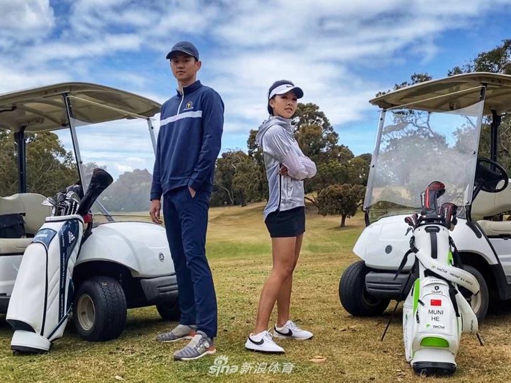 挥杆之间绽放多面人生高尔夫女神何沐妮的成长与魅力