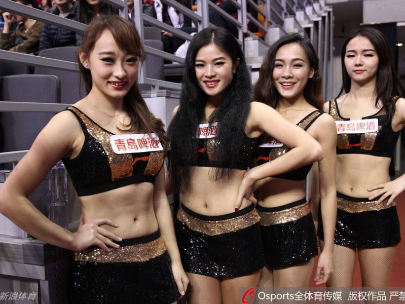 活力全开陈梓童助阵CBA全明星赛，啦啦队热舞点燃赛场