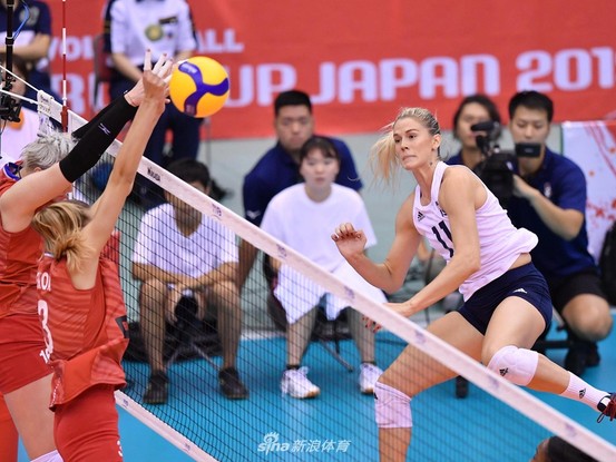 东京奥运女排B组：俄罗斯横扫美国送世界第一首败