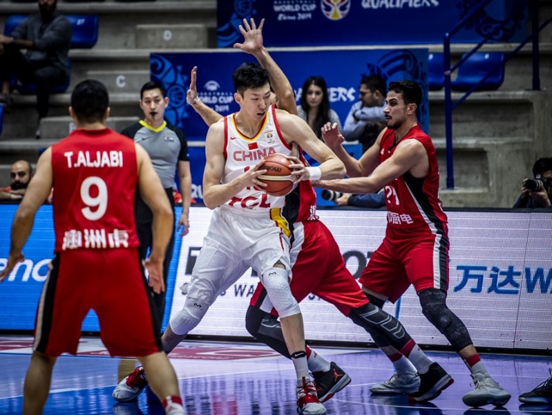 2017男篮亚洲杯八强资格赛中国81-79逆转叙利亚