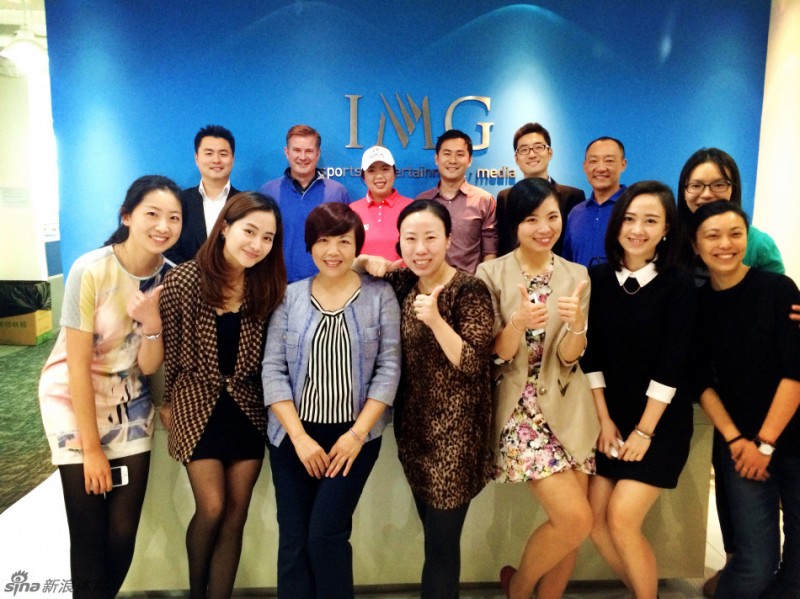 合作铸就梦想冯珊珊与IMG团队的高尔夫情缘