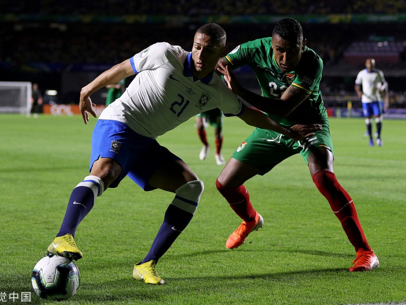 28分创队史最差！巴西0-1玻利维亚爆冷