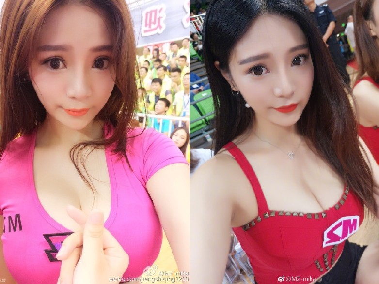 篮球宝贝“小柳岩”活力绽放，球场边的清甜风景线