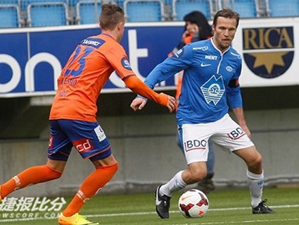 挪超海于格松3-2萨普斯堡：垫底队17轮首胜终结尴尬纪录