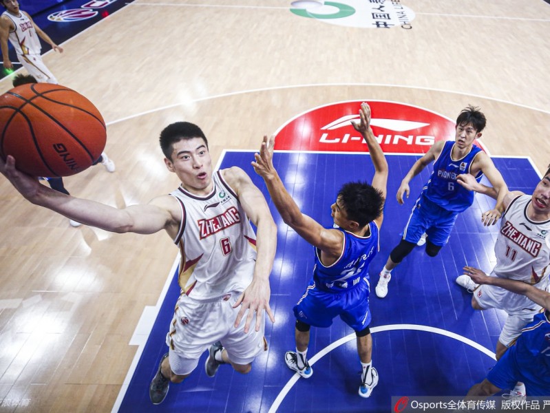 浙江青年军狂飙不止，全华班大胜天津豪取五连胜