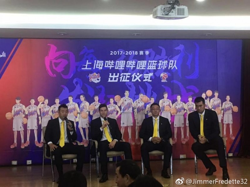 吉默·弗雷戴特与上海大鲨鱼的未了情缘