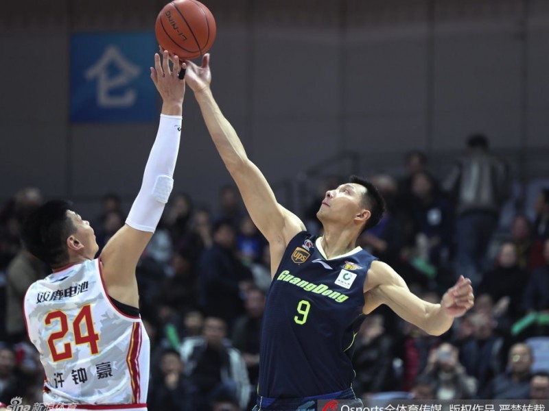 易建联双二十力压群雄，广东客场大胜八一送对手四连败